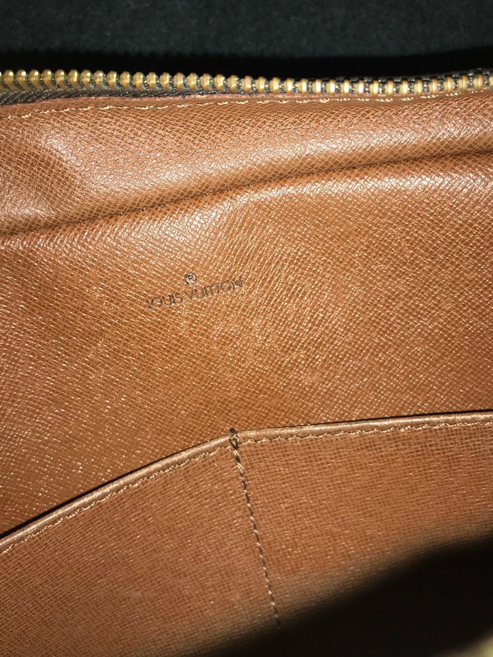 ✅LV AUTHENTIC COMPEIGNE CLUTCH 28 LOUIS VUITTON MONOGRAM - Picture 6 of 14